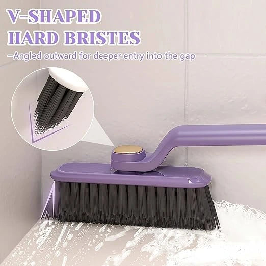 FlexScrub™ – Multi-Function Cleaning Brush | Hard-Bristle | Deep Tile & Grout Cleaning